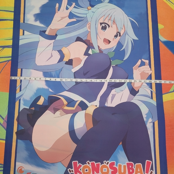 Konosuba Anime Wall Scroll - Picture 3 of 4